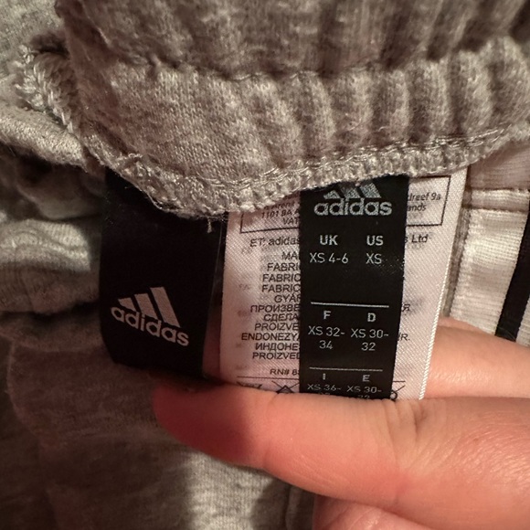 Adidas sweats, Size XS - Picture 3 of 3